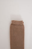 Perle High Knee Socks - Camel