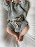 Chunky Knit Bloomers - Sage