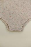 Ribbed Knit Onesie - Confetti