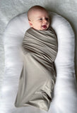 Stretch Swaddle - Ash brown