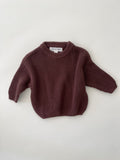Chunky Knit Sweater - Chocolate