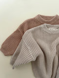 Chunky Knit Sweater - Sedona Pink