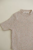 Ribbed Knit Onesie - Confetti