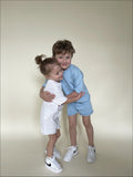 Knit Two Piece Sets - White