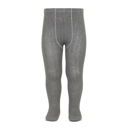 Ribbed Tights - Grey