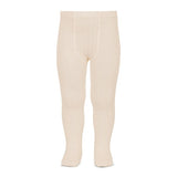 Ribbed Tights - Linen