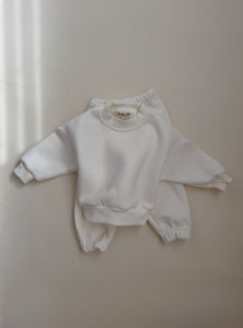 Warm Tracksuit - White