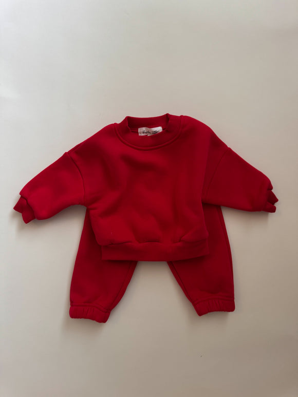 Warm Tracksuit - Red