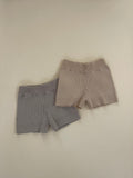 Ribbed Two Piece Set - Grey