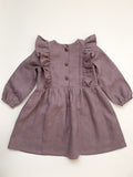 Ruffle Linen Dress (2-4T)