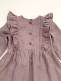 Ruffle Linen Dress (2-4T)