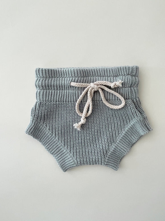 Chunky Knit Bloomers - Sage