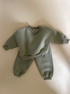 Warm Tracksuit - Dusty green
