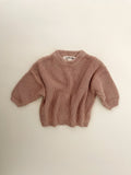 Chunky Knit Sweater - Sedona Pink