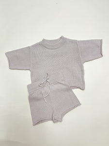 Knit Two Piece Sets - Oat