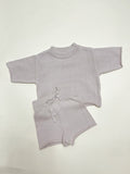 Knit Two Piece Sets - Oat